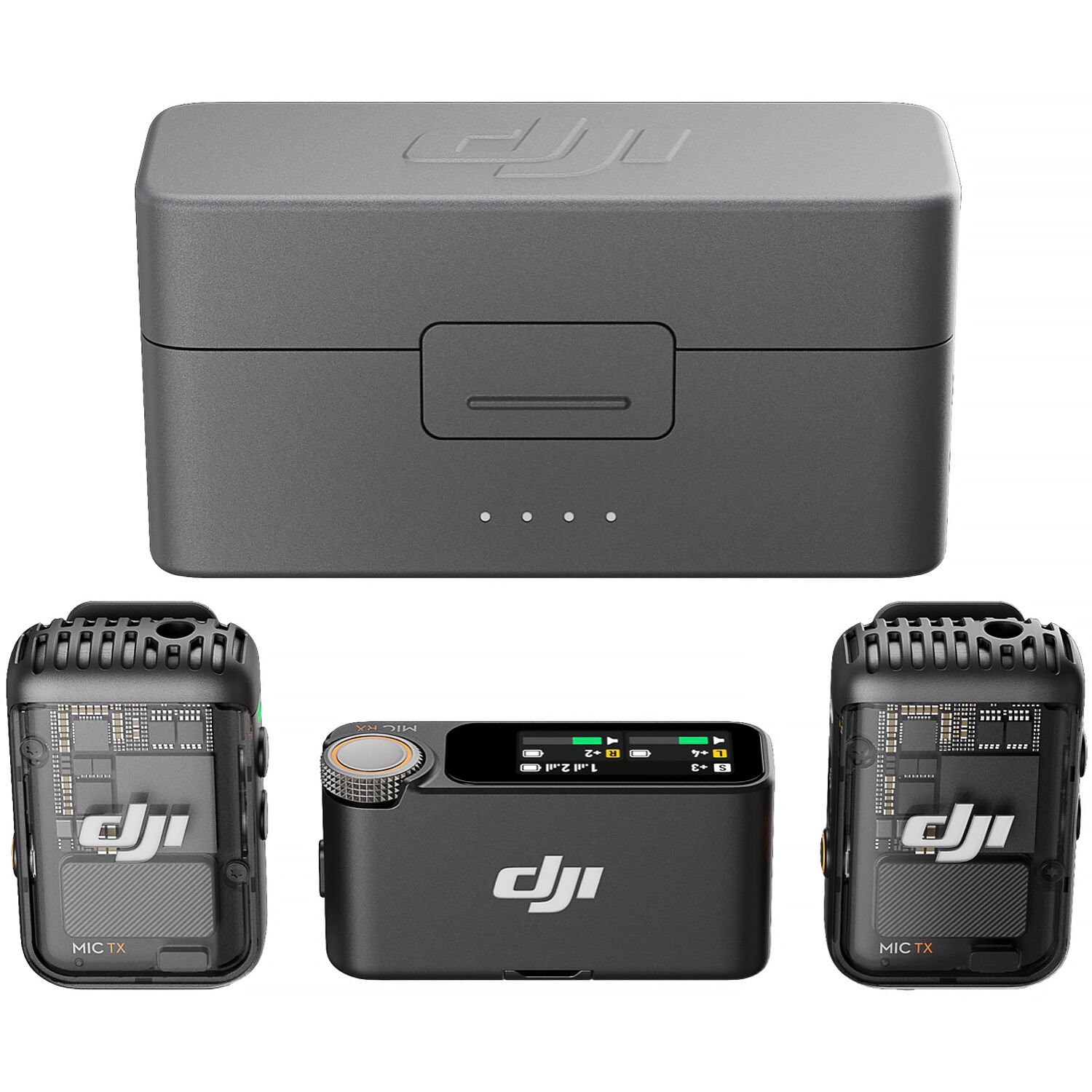 DJI MIC 2(2TX+1RX+CHARGING CASE) (FCC)